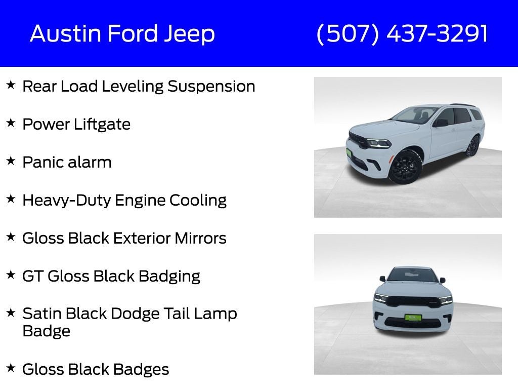 2026 Dodge Durango DURANGO GT AWD
