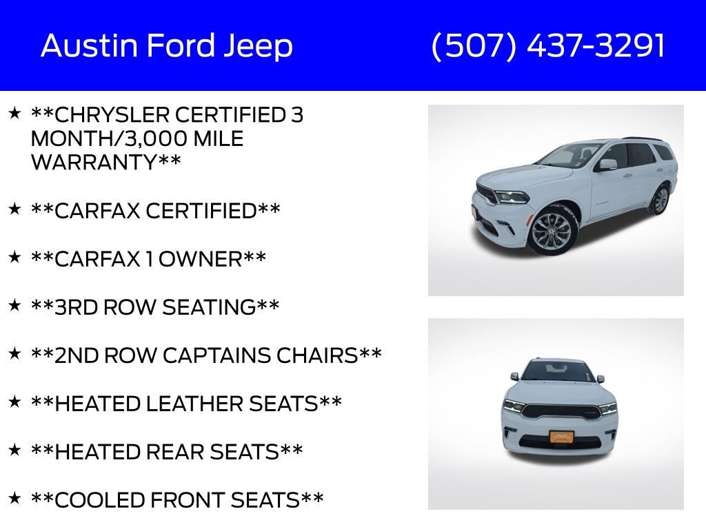 2021 Dodge Durango Citadel AWD