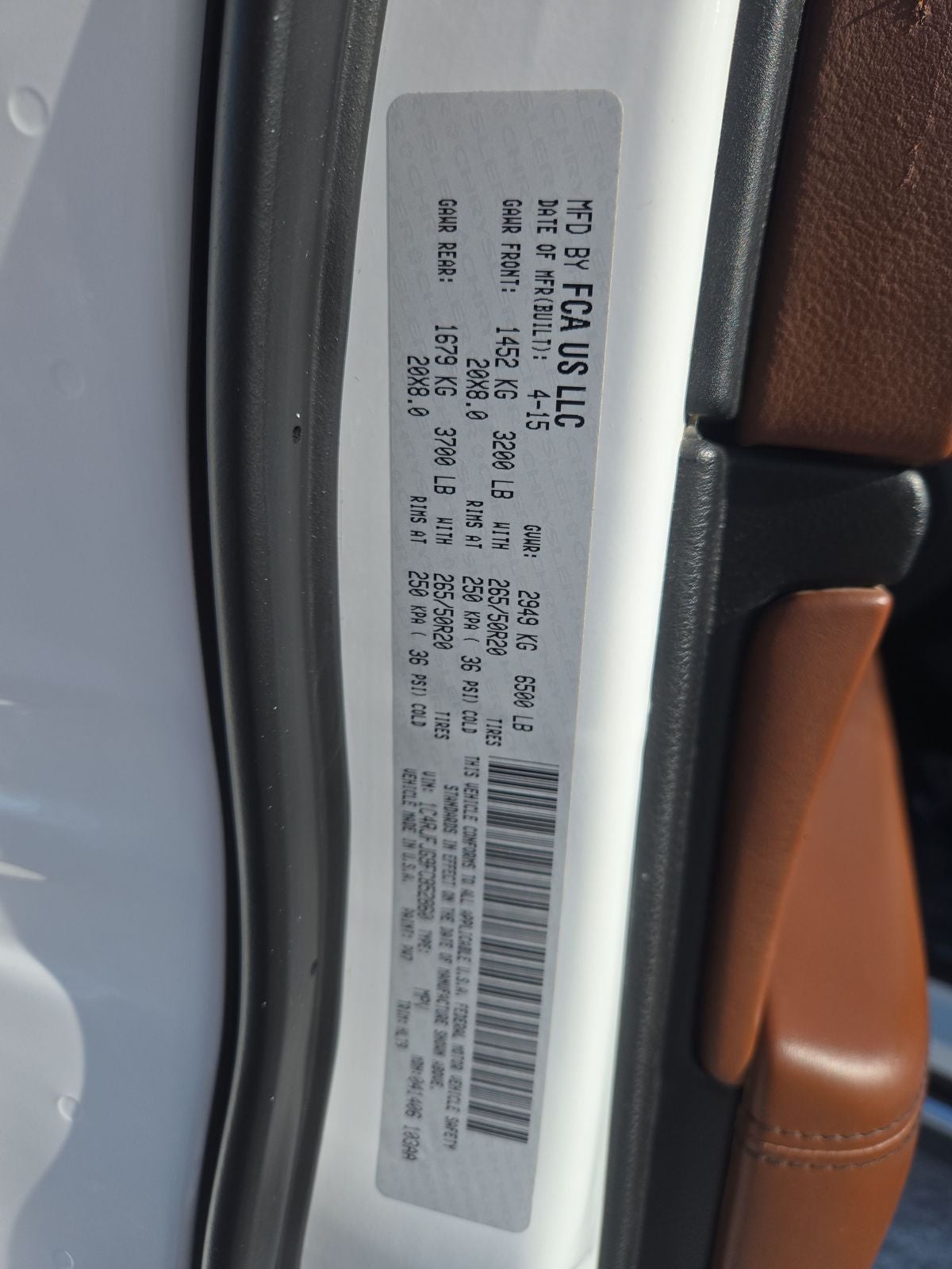 2015 Jeep Grand Cherokee Summit