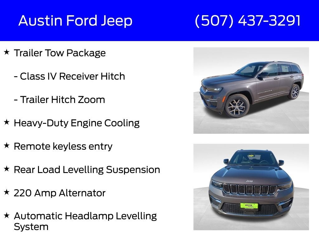 2025 Jeep Grand Cherokee GRAND CHEROKEE LIMITED 4X4