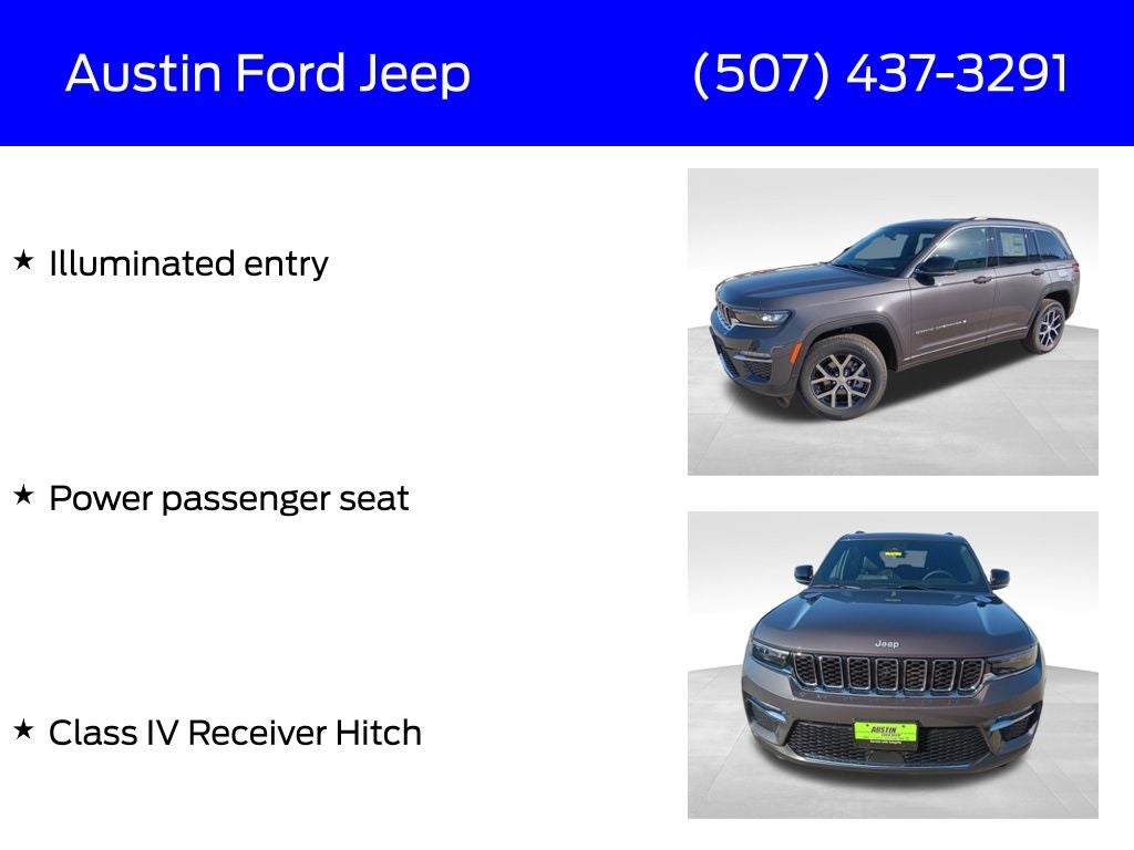 2025 Jeep Grand Cherokee GRAND CHEROKEE LIMITED 4X4