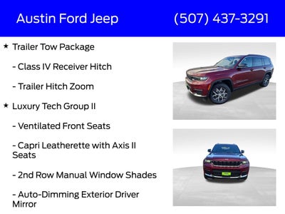 2025 Jeep Grand Cherokee GRAND CHEROKEE L LIMITED 4X4