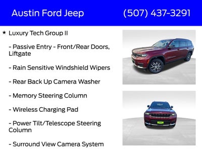 2025 Jeep Grand Cherokee GRAND CHEROKEE L LIMITED 4X4