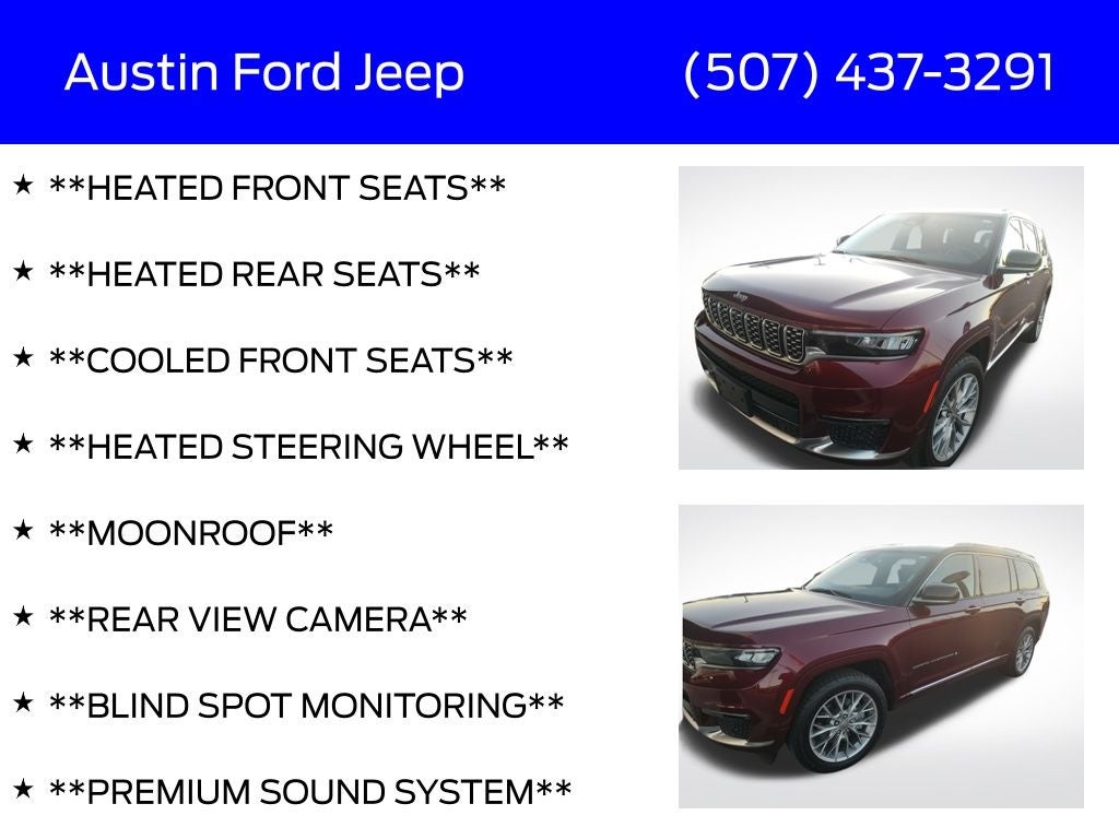 2023 Jeep Grand Cherokee L Summit 4x4