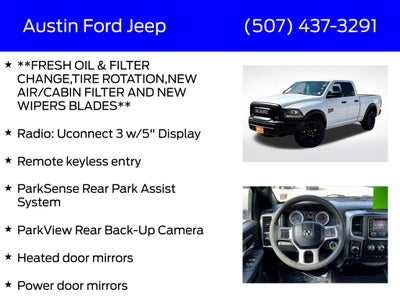 2022 RAM 1500 Classic Warlock Quad Cab 4x4 6'4' Box