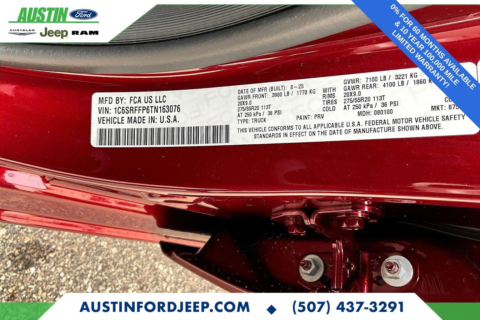 2026 RAM Ram 1500 RAM 1500 BIG HORN CREW CAB 4X4 5'7' BOX