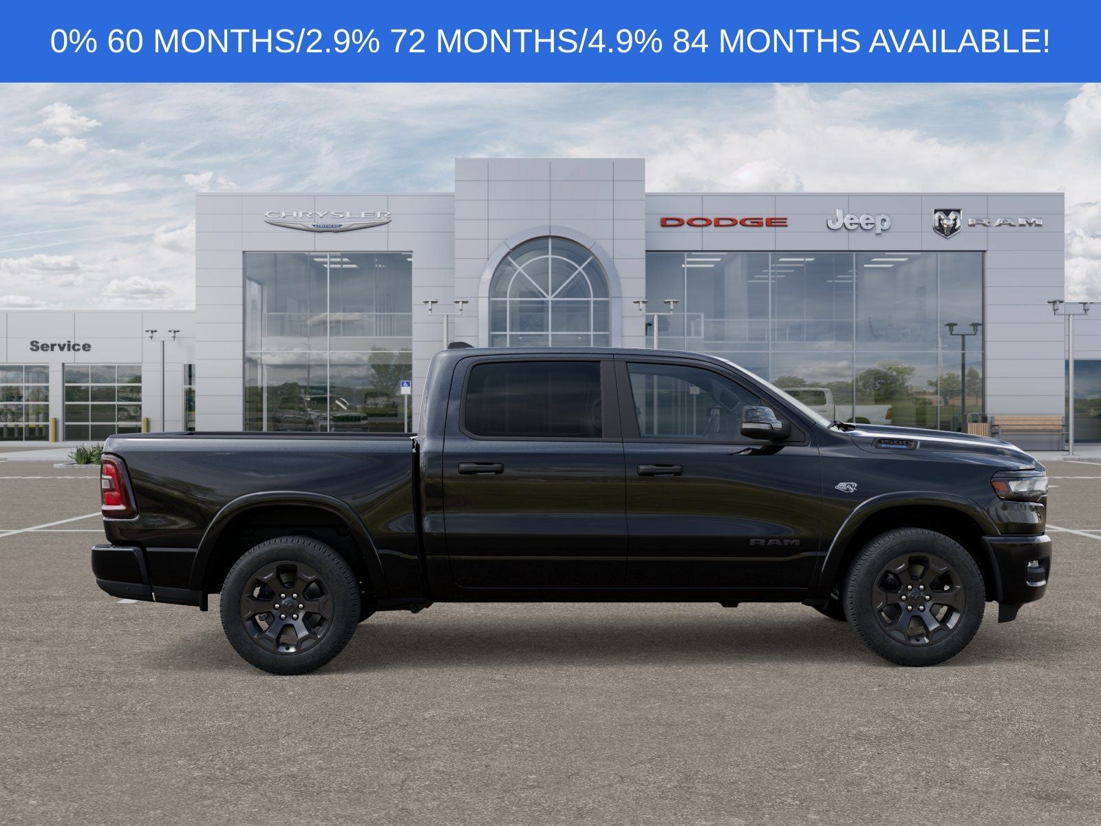 2026 RAM Ram 1500 RAM 1500 BIG HORN CREW CAB 4X4 5'7' BOX