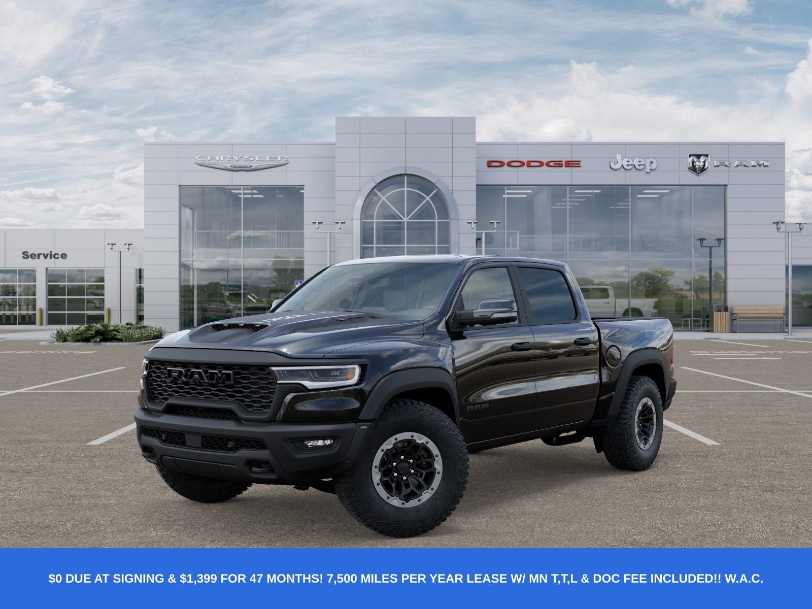 2026 RAM Ram 1500 RAM 1500 RHO CREW CAB 4X4 5'7' BOX