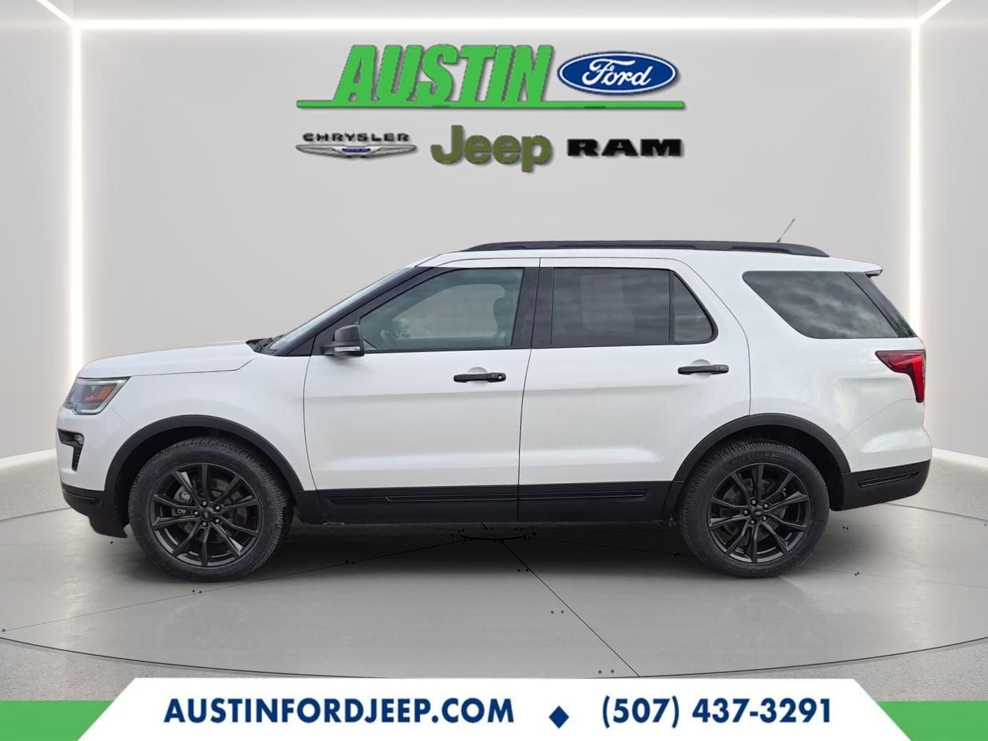 Used 2019 Ford Explorer Sport with VIN 1FM5K8GT8KGB35845 for sale in Austin, Minnesota