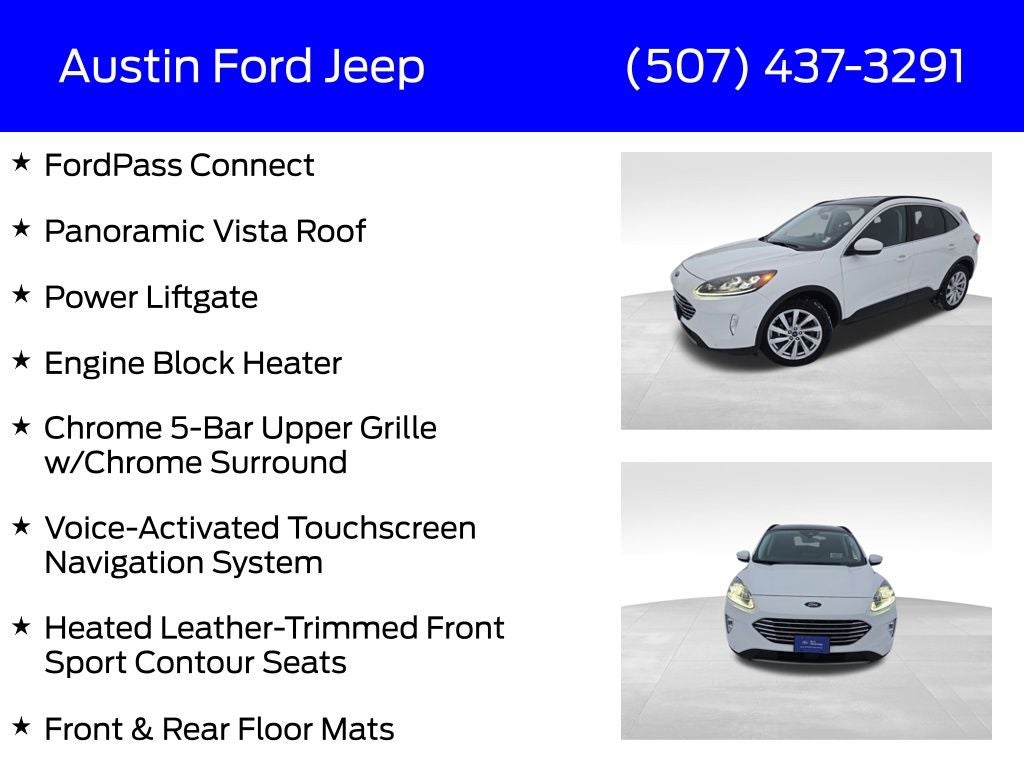 2021 Ford Escape Titanium Hybrid