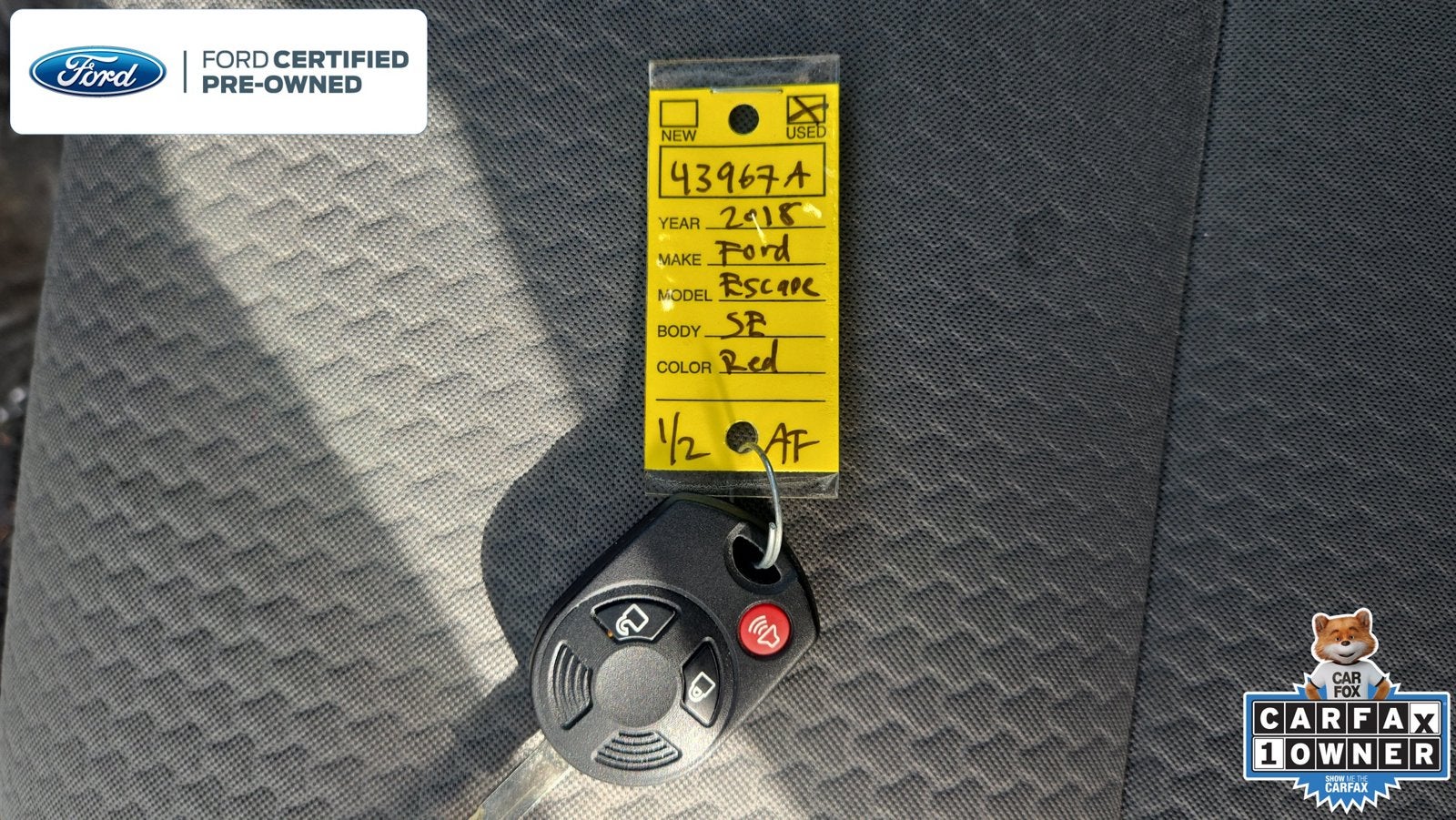 2018 Ford Escape SE
