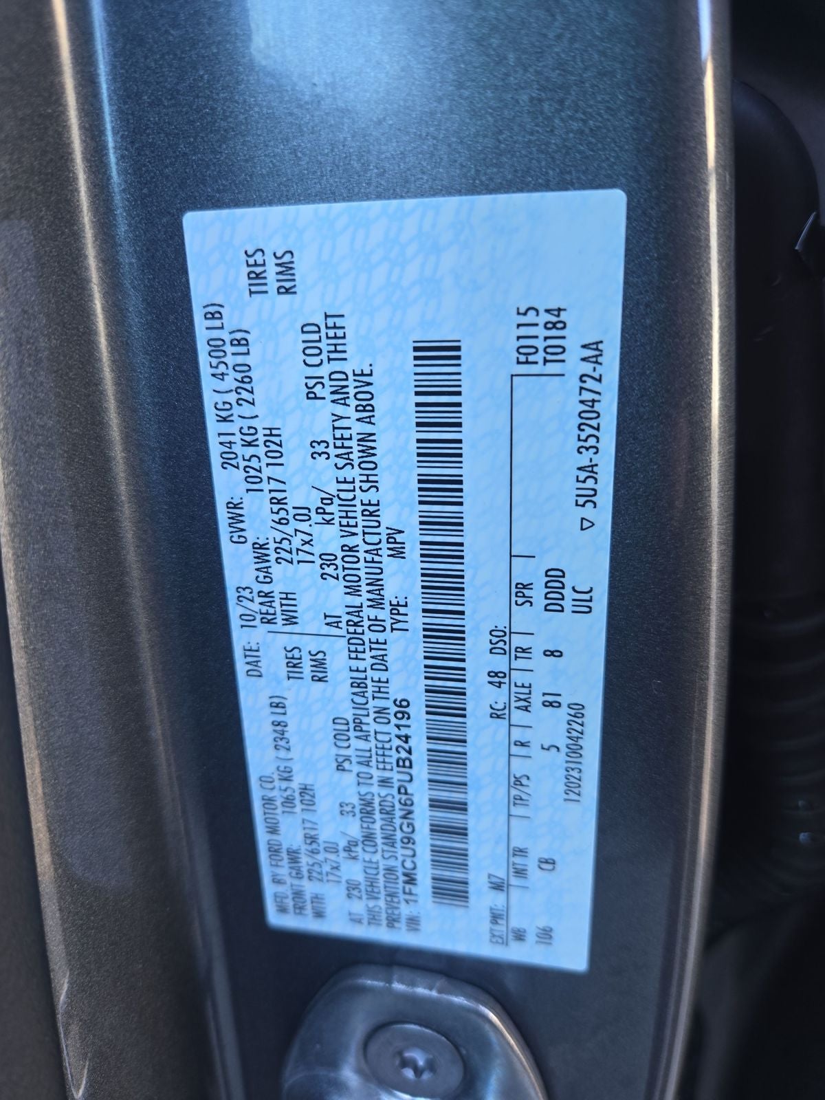 2023 Ford Escape Active