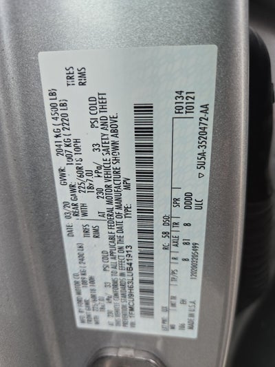 2020 Ford Escape SEL