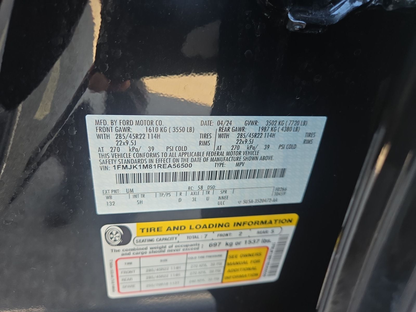 2024 Ford Expedition Platinum MAX