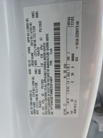 2021 Ford F-250 LARIAT