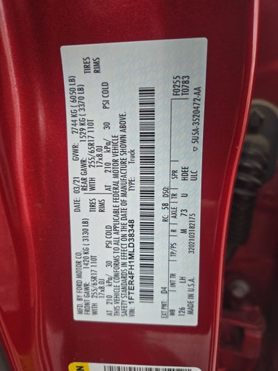 2021 Ford Ranger XLT