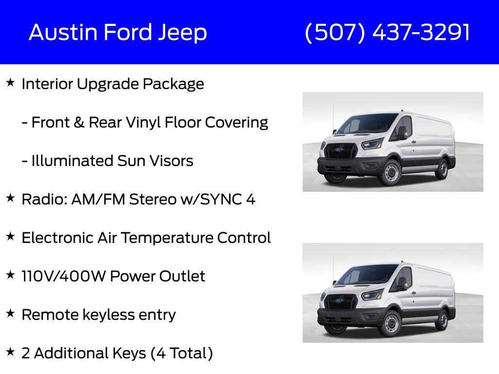 2024 Ford Transit-150 Cargo Van Base