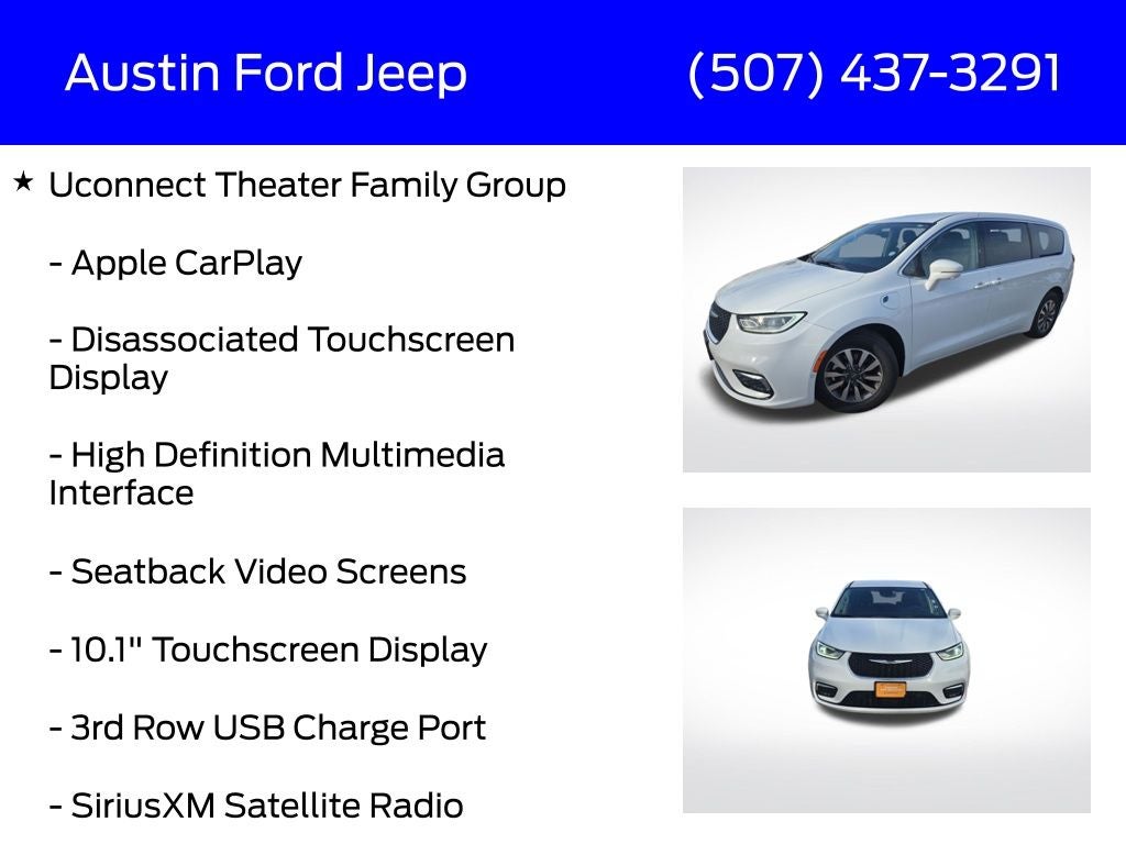 2022 Chrysler Pacifica Hybrid Touring L