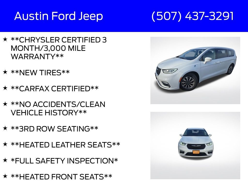 2022 Chrysler Pacifica Hybrid Touring L