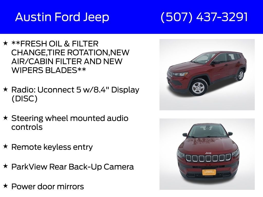 2022 Jeep Compass Sport 4x4