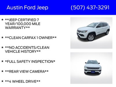 2022 Jeep Compass Latitude 4x4