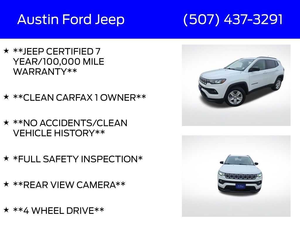 2022 Jeep Compass Latitude 4x4