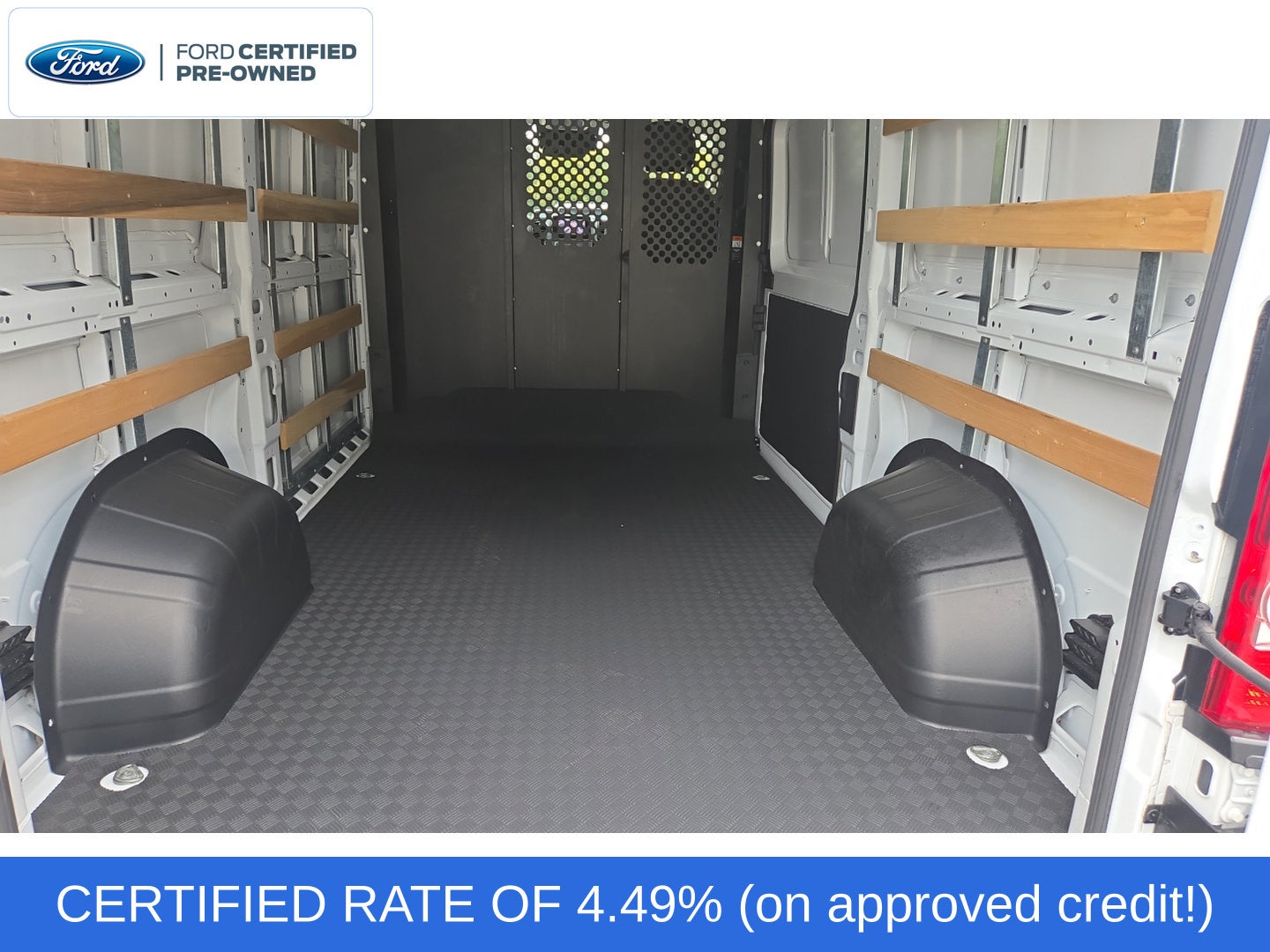 2025 RAM ProMaster 2500 Cargo Van Tradesman Low Roof 136' WB w/Pass Seat