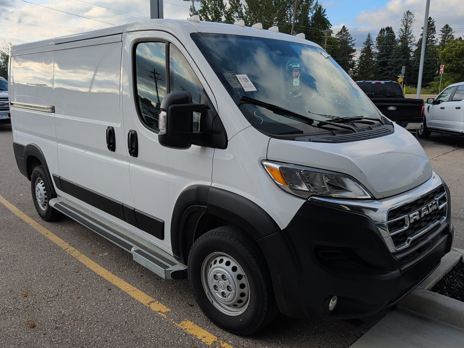 2025 RAM ProMaster 2500 Cargo Van Tradesman Low Roof 136' WB w/Pass Seat
