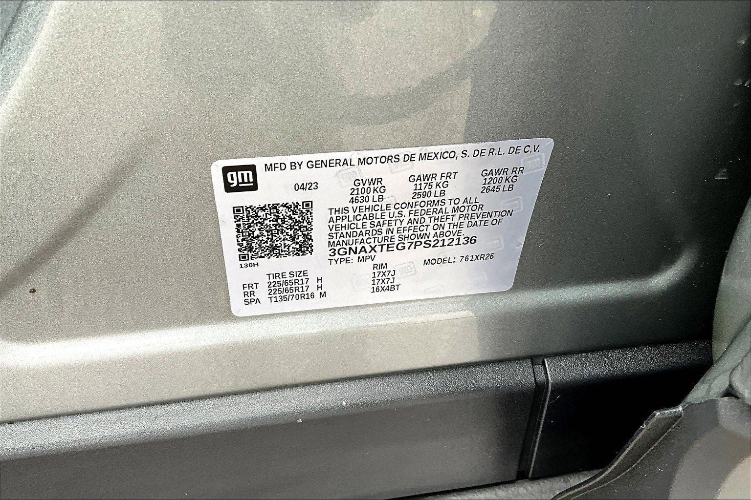 2023 Chevrolet Equinox AWD 2FL