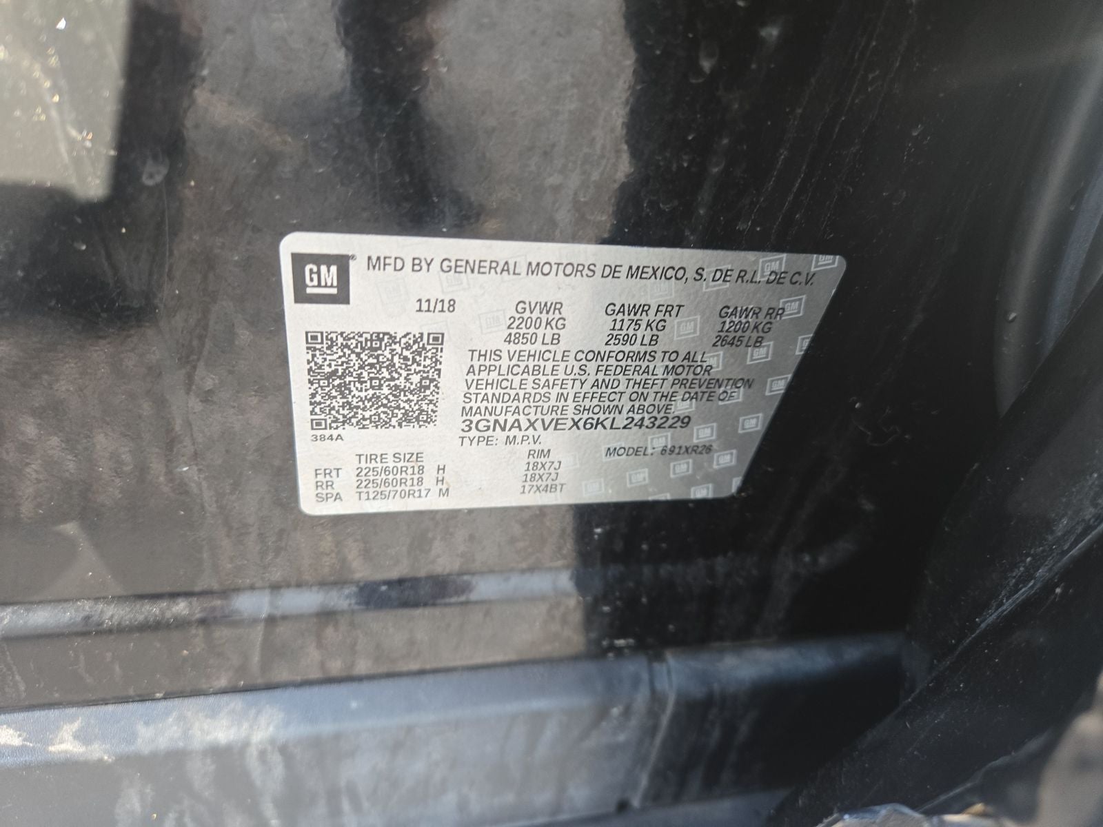 2019 Chevrolet Equinox LT