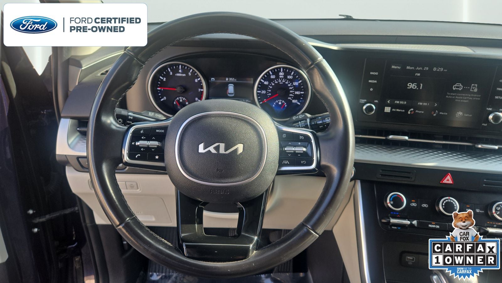 2023 Kia Carnival MPV LX Seat Package