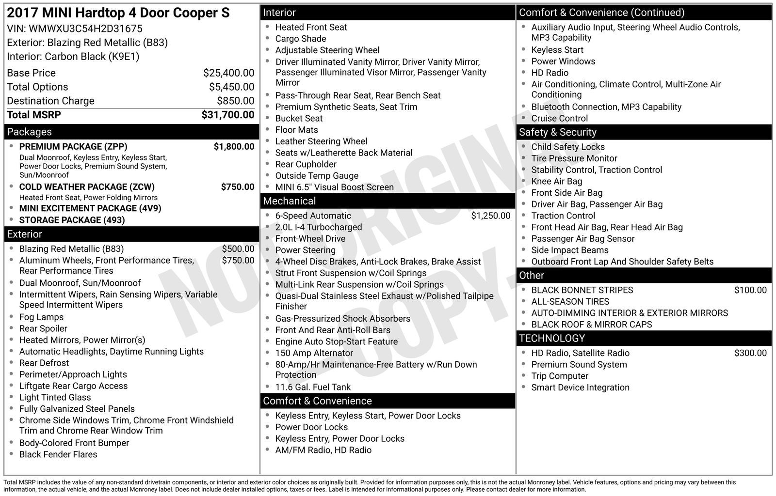 2017 MINI Hardtop 4 Door Cooper S