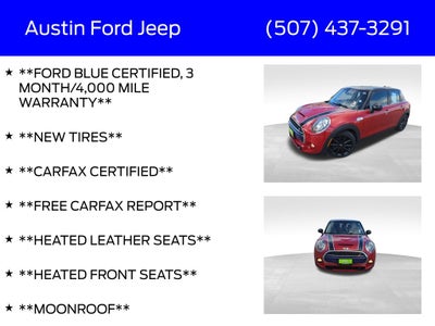 2017 MINI Hardtop 4 Door Cooper S